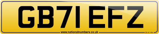 GB71 EFZ