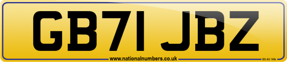 GB71 JBZ