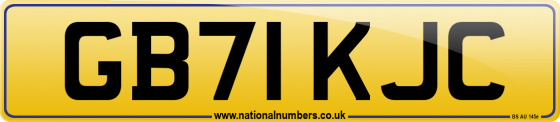 GB71 KJC