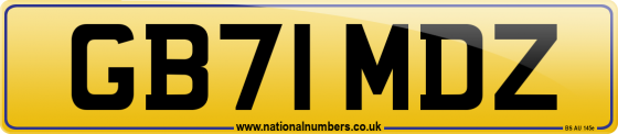 GB71 MDZ