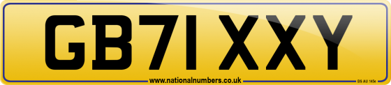 GB71 XXY