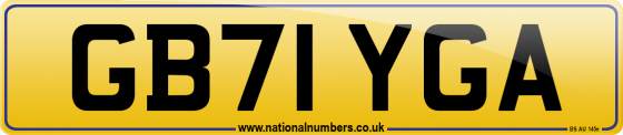 GB71 YGA