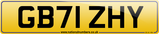 GB71 ZHY