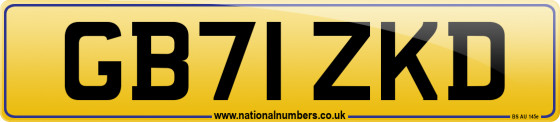 GB71 ZKD