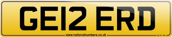 GE12 ERD