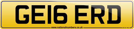 GE16 ERD