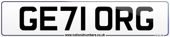 GE71 ORG