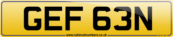 GEF 63N
