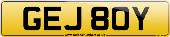 GEJ 80Y