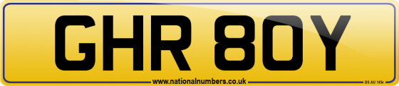 GHR 80Y
