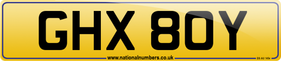 GHX 80Y