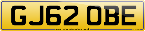 GJ62 OBE