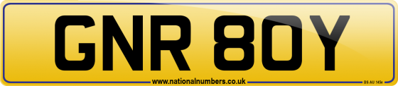 GNR 80Y
