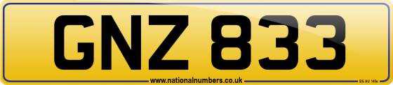 GNZ 833