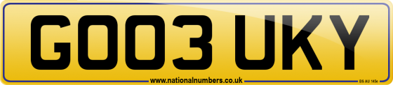 GO03 UKY