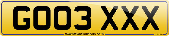 GO03 XXX