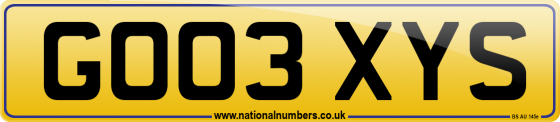 GO03 XYS