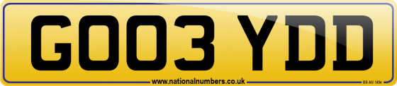 GO03 YDD