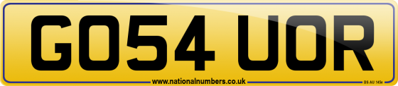 GO54 UOR