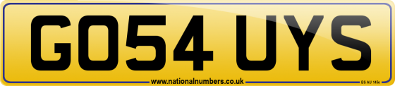 GO54 UYS