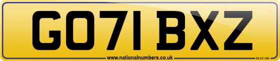 GO71 BXZ