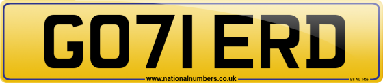 GO71 ERD