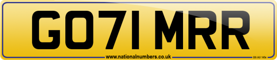 GO71 MRR