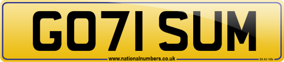 GO71 SUM