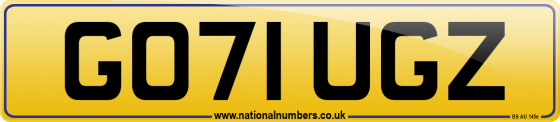 GO71 UGZ