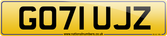 GO71 UJZ