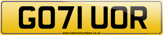 GO71 UOR