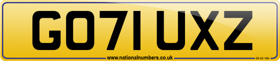 GO71 UXZ