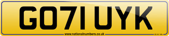 GO71 UYK