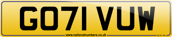 GO71 VUW