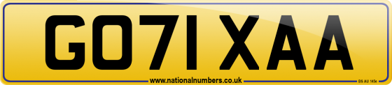 GO71 XAA