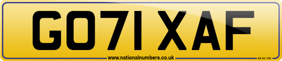 GO71 XAF