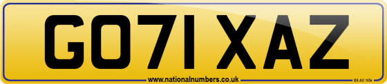GO71 XAZ