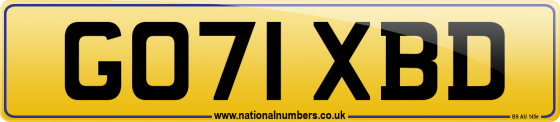 GO71 XBD
