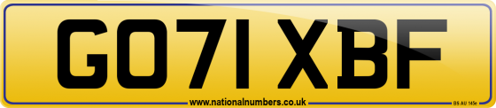 GO71 XBF