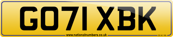 GO71 XBK