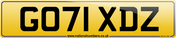 GO71 XDZ
