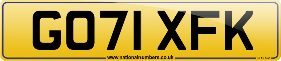 GO71 XFK