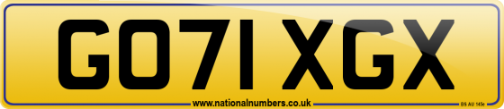 GO71 XGX