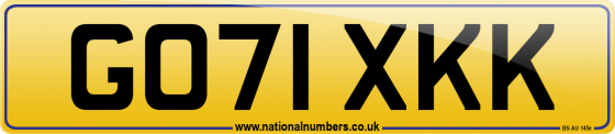 GO71 XKK