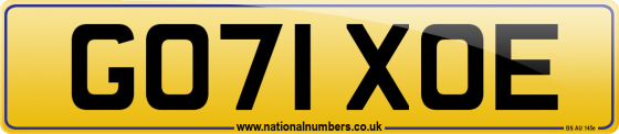 GO71 XOE