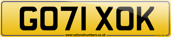 GO71 XOK
