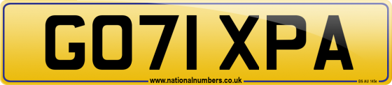 GO71 XPA
