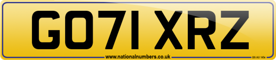GO71 XRZ