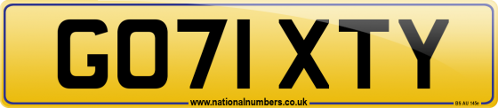 GO71 XTY