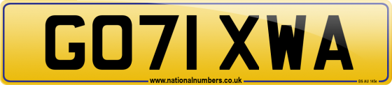 GO71 XWA